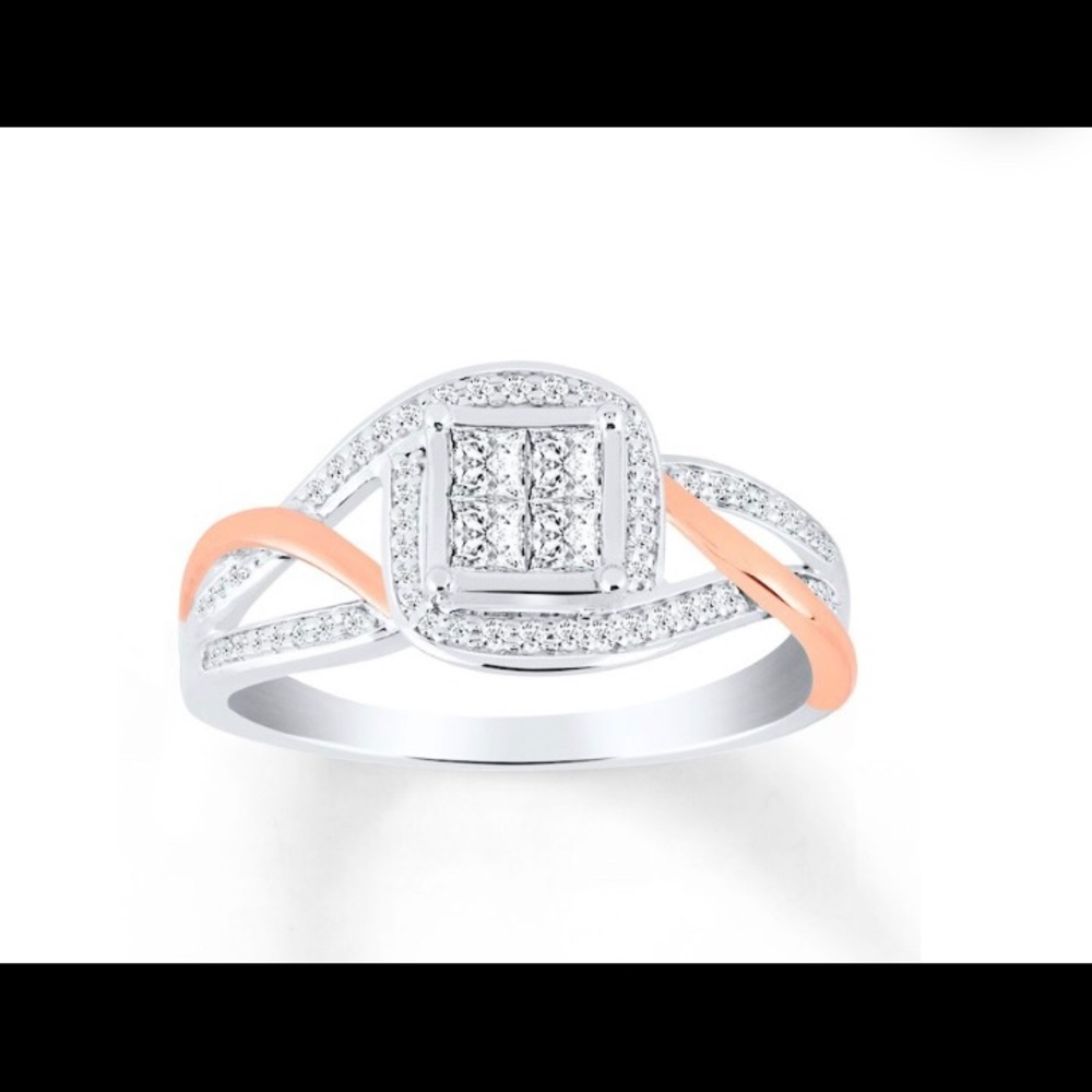 KAY Jewelers 10K Diamond Ring - Picture 1 of 7